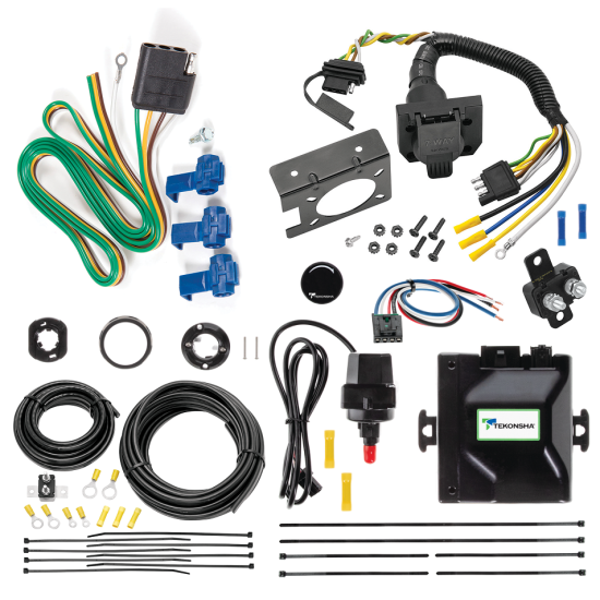 For 1979-1982 Mercury Marquis Tekonsha Prodigy iD Bluetooth Wireless Brake Control + 7-Way RV Wiring (For Sedan Models) By Reese Towpower