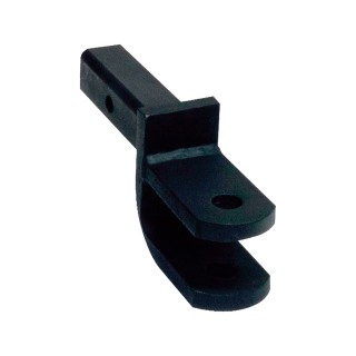 Clevis Ball Mount Draw-Bar 2" Sq. Hollow Shank 11" Long