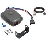 Trailer Brake Control for 05-07 Ford F-250 F-350 F-450 F-550 w/ Plug Play Wiring Adapter Eletric Trailer Brakes Module Box Controller Pro Series Pilot