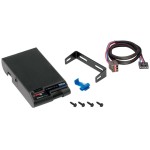 Trailer Brake Control for 99-04 Ford F-250 F-350 F-450 F-550 w/ Plug Play Wiring Adapter Eletric Trailer Brakes Module Box Controller Brakeman Compact Reese