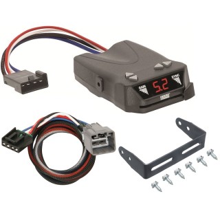 Trailer Brake Control for 14-23 Jeep Cherokee w/ Plug Play Wiring Adapter Reese Module Box Controller