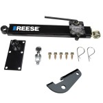 Reese Friction Sway Control Kit w/ Ball Plate Hardware Ball and Sway Control Bracket for 2" Ball Mounts Class 3 and 4