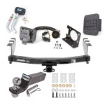 Reese Trailer Tow Hitch For 14-18 Chevy Silverado GMC Sierra Deluxe Package Wiring 2" Ball and Lock