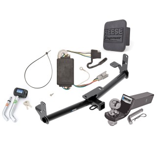 Reese Trailer Tow Hitch For 05-06 Chevy Equinox 06 Pontiac Torrent Deluxe Package Wiring 2" Ball and Lock