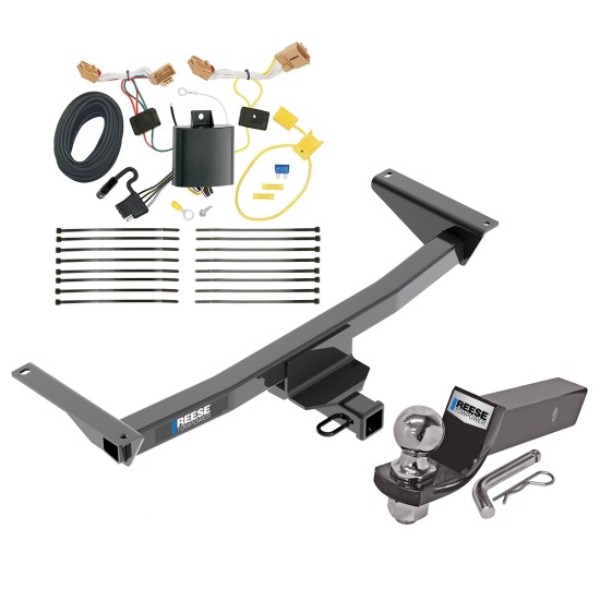 Reese Trailer Tow Hitch For 18-23 Volkswagen Atlas Except Cross Sport 2" Receiver Complete Package w/ Wiring and 2" Ball