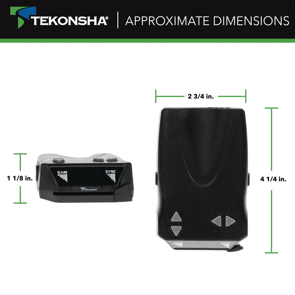 For 2005-2023 Nissan Frontier Tekonsha Brakeman IV Brake Control + Plug & Play BC Adapter (For w/Factory Tow Package (Canada Only) Models) By Tekonsha