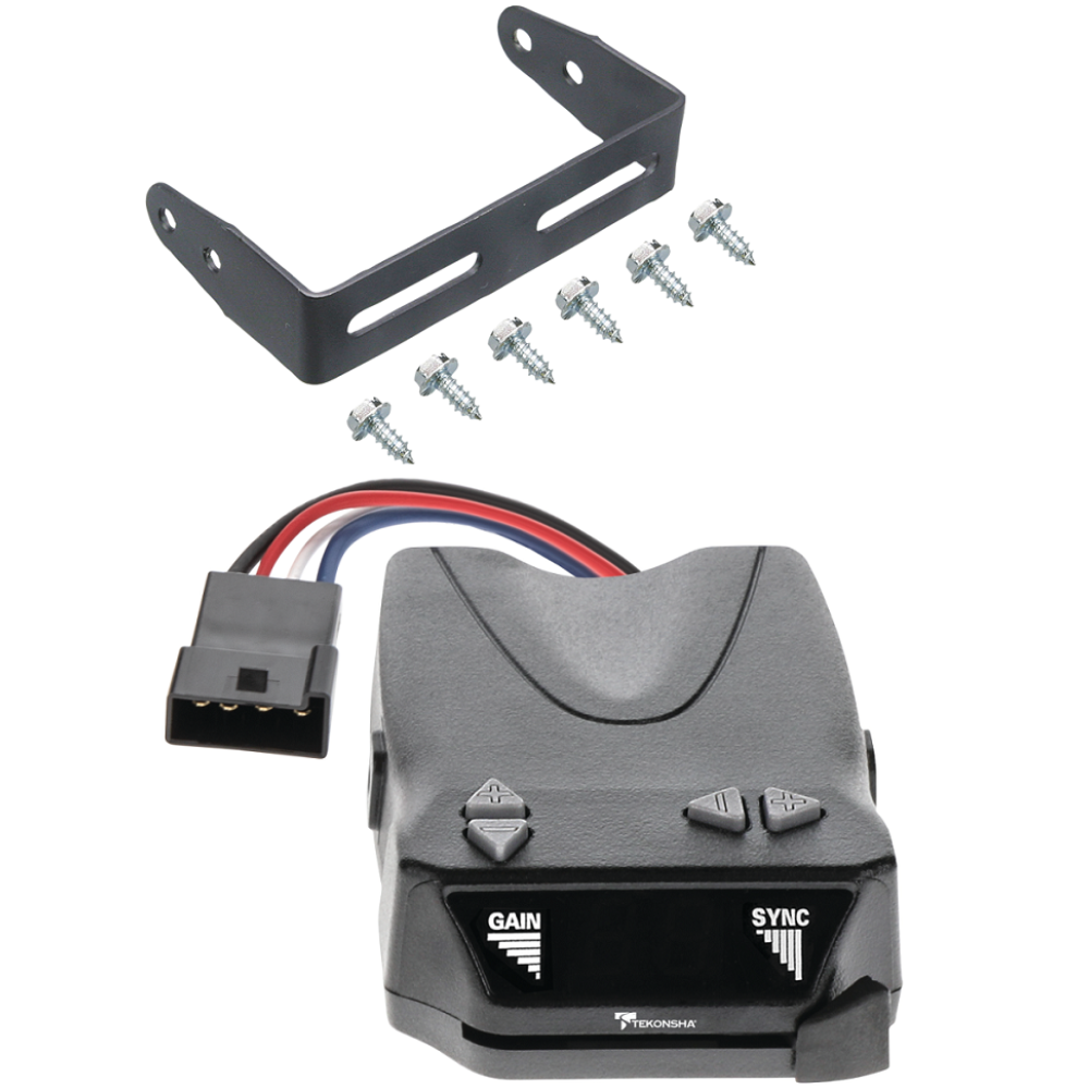 For 1998-2004 Nissan Frontier Tekonsha Brakeman IV Brake Control + Generic BC Wiring Adapter By Tekonsha