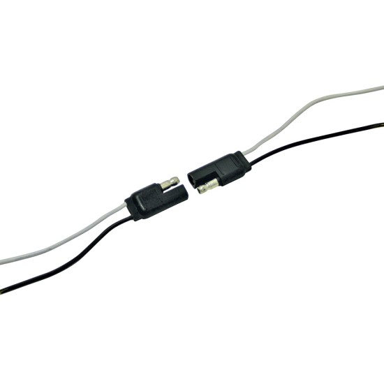 2-Flat Electrical Connector Loop, 12" Long