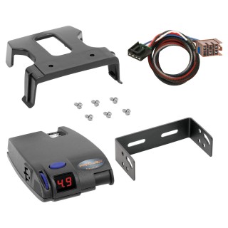 Tekonsha Primus IQ Electric Trailer Brake Control for 03-07 Chevy Silverado 1500 2500 HD w/ Plug Play Wiring Adapter Proportional Eletric Trailer Brakes Module Box Controller