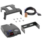 Tekonsha Primus IQ Electric Trailer Brake Control for 99-02 Chevy Silverado 1500 2500 3500 Suburban w/ Plug Play Wiring Adapter Proportional Eletric Trailer Brakes Module Box Controller