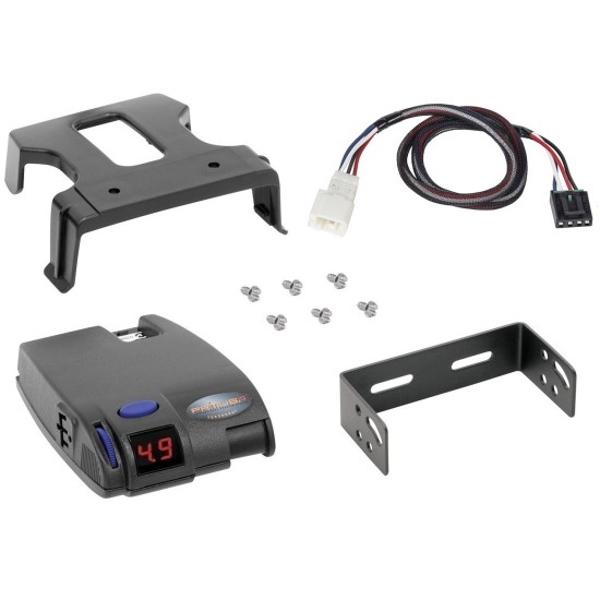 Tekonsha Primus IQ Electric Trailer Brake Control for 19-23 Subaru Ascent w/ Plug Play Wiring Adapter Proportional Eletric Trailer Brakes Module Box Controller