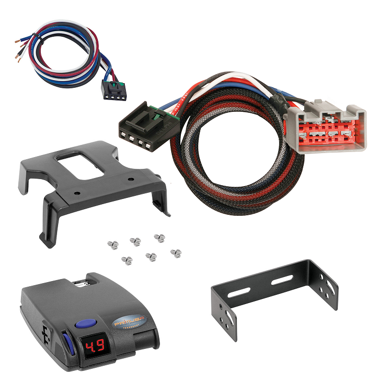 Tekonsha Primus IQ Electric Trailer Brake Control for 09-22 Ford F-150 w/  Plug Play Wiring Adapter Proportional Eletric Trailer Brakes Module Box Controller  1-3 Axle