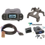 Tekonsha Prodigy P3 Trailer Brake Control for 99-02 Chevy Silverado Suburban 1500 2500 3500 w/ Plug Play Wiring Adapter Proportional Eletric Trailer Brakes Module Box Controller