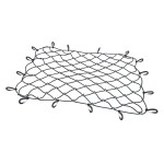 Reese Bungee Stretch Truck Net 60" x 78" Multipurpose Cargo Luggage Etc. Hooks To Truck Anchor Points Anti Tangle Plastic Hooks Fits over 1" Bars