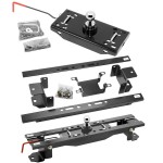 Draw-Tite Gooseneck Trailer Hitch for 07-19 Toyota Tundra Turnover w/ Brackets Rails Under Bed 2-5/16" Ball