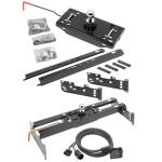 Draw-Tite Gooseneck Trailer Hitch w/ In-Bed Wiring for 88-00 Chevy GMC C/K 1500 2500 3500 Series Turnover w/ Brackets Rails Under Bed 2-5/16" Ball Excluding 3500 Crew Cab