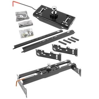 Draw-Tite Gooseneck Trailer Hitch for 88-00 Chevy GMC C/K 1500 2500 3500 Series Turnover w/ Brackets Rails Under Bed 2-5/16" Ball Excluding 3500 Crew Cab