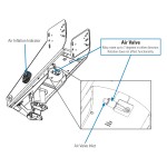 Reese Goose Box™ 5th Fifth Wheel Hitch Pin Box, Air Ride, 20,000 lbs. Capacity, Fits Lippert (1621, 1716, 0719), Fabex PB 600 Series