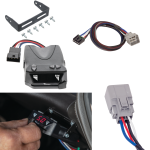 For 2015-2024 RAM 3500 Tekonsha Brakeman IV Brake Control + Plug & Play BC Adapter By Tekonsha