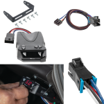 For 2016-2016 Winnebago Ellipse Motorhome Tekonsha Brakeman IV Brake Control + Plug & Play BC Adapter (For w/ factory Tow Package Models) By Tekonsha