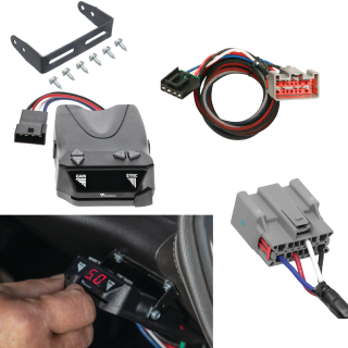 For 2019-2019 Holiday Rambler Augusta Motorhome Tekonsha Brakeman IV Brake Control + Plug & Play BC Adapter (For w/ factory 7 Way Models) By Tekonsha