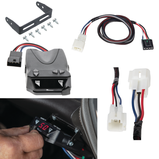 For 2019-2023 Subaru Ascent Tekonsha Brakeman IV Brake Control + Plug & Play BC Adapter By Tekonsha