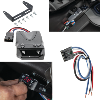 For 1998-2004 Nissan Frontier Tekonsha Brakeman IV Brake Control + Generic BC Wiring Adapter By Tekonsha