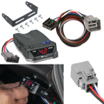 For 2014-2023 Jeep Cherokee Tekonsha BRAKE-EVN Brake Control + Plug & Play BC Adapter By Tekonsha