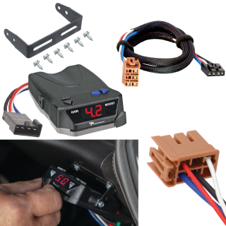 For 2001-2006 Chevrolet Silverado 3500 Tekonsha BRAKE-EVN Brake Control + Plug & Play BC Adapter By Tekonsha