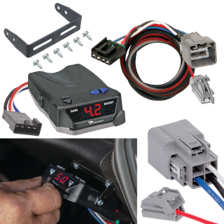 For 2013-2014 RAM 1500 Tekonsha BRAKE-EVN Brake Control + Plug & Play BC Adapter By Tekonsha