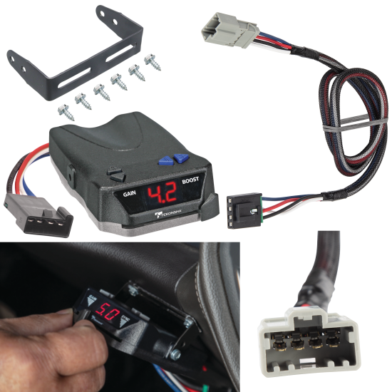 For 2013-2020 Acura MDX Tekonsha BRAKE-EVN Brake Control + Plug & Play BC Adapter By Tekonsha