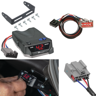 For 2011-2011 Gulf Stream Conquest Yellowstone Cruiser Motorhome Tekonsha BRAKE-EVN Brake Control + Plug & Play BC Adapter (For w/ factory 7 Way Models) By Tekonsha