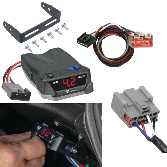 For 2022-2023 Ford F-150 Tekonsha BRAKE-EVN Brake Control + Plug & Play BC Adapter By Tekonsha