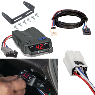 For 2012-2021 Nissan NV3500 Tekonsha BRAKE-EVN Brake Control + Plug & Play BC Adapter By Tekonsha