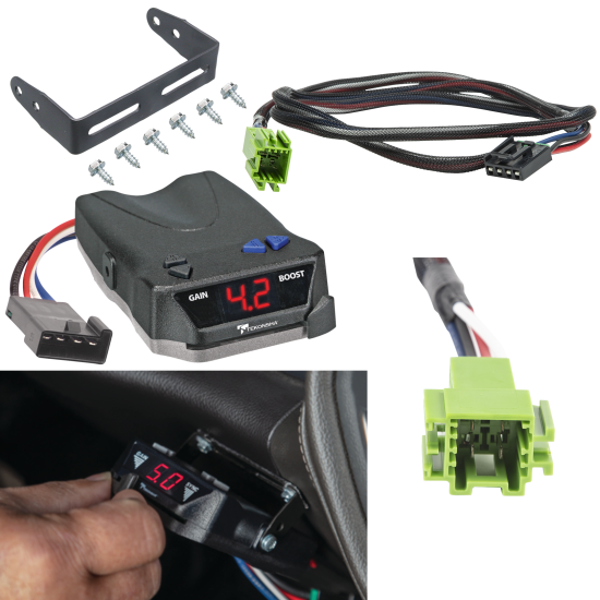 For 2017-2020 Thor Gemini Motorhome Tekonsha BRAKE-EVN Brake Control + Plug & Play BC Adapter (For w/ factory Tow Package Models) By Tekonsha