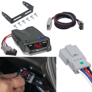 For 2006-2024 Honda Ridgeline Tekonsha BRAKE-EVN Brake Control + Plug & Play BC Adapter By Tekonsha