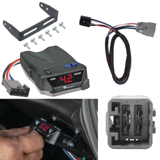 For 2020-2024 Jeep Gladiator Tekonsha BRAKE-EVN Brake Control + Plug & Play BC Adapter By Tekonsha