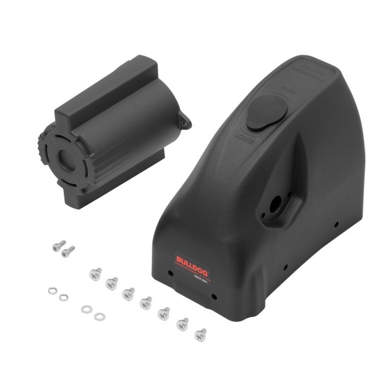 Replacement Black Cover w Mounting Hardware for Bulldog Velocity Series 