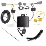 Trailer Tow Hitch For 16-24 Volvo XC90 Hidden Removable 2" Receiver w/ Plug & Play Wiring Kit Class 3 Draw-Tite