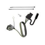 Trailer Tow Hitch For 17-24 Cadillac XT5 Hidden Removable 2" Receiver w/ Plug & Play Wiring Kit Class 3 Draw-Tite