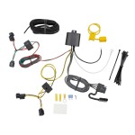 Trailer Tow Hitch For 18-22 Honda Accord Complete Package w/ Wiring Draw Bar and 1-7/8" Ball