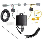 Trailer Tow Hitch For 19-23 Volvo XC40 Hidden Removable 2" Receiver Complete Package w/ Wiring and 1-7/8" Ball