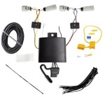 Trailer Wiring and Bracket w/ Light Tester For 20-24 Lincoln Aviator Plug & Play 4-Flat Harness