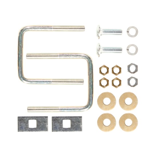 Trailer Tow Hitch Hardware Fastener Kit For 11-13 Ford Fiesta Sedan 1-1/4" Towing Receiver Class 1