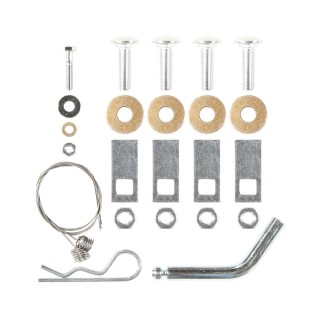 Trailer Tow Hitch Hardware Fastener Kit For 11-14 Mazda 2 All Styles 1-1/4" Towing Receiver Class 1