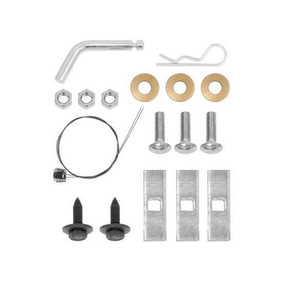 Trailer Tow Hitch Hardware Fastener Kit For 10-14 VW Volkswagen GTI Hatchback 1-1/4" Receiver