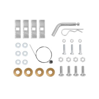 Trailer Tow Hitch Hardware Fastener Kit For 15-18 Chrysler 200 Sedan 1-1/4" Towing Receiver Class 1