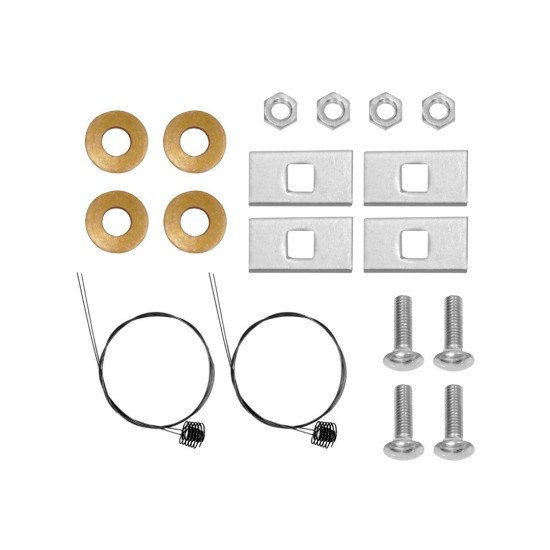 Trailer Tow Hitch Hardware Fastener Kit For 15-20 Audi A3 Except Sportback e-tron 1-1/4" Towing Receiver Class 1