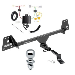 Trailer Tow Hitch For 17-22 Toyota Prius Prime Complete Package w/ Wiring Draw Bar and 2" Ball