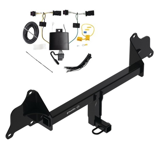 Trailer Tow Hitch For 20-23 Tesla 3 w/ Wiring Harness Kit Class 1 1-1/4" Receiver Draw-Tite